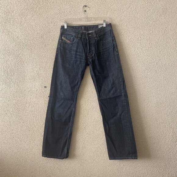 Diesel Mens Larkee Jeans Dark Wash 0088Z Regular Straight Size 29x32